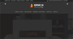 Desktop Screenshot of cheminees-poeles-montpellier.com